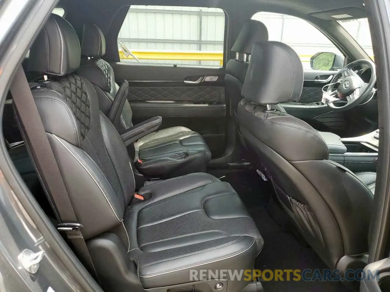 11 fotografías del automóvil dañado KM8R74HE5NU487573 HYUNDAI PALISADE 2022