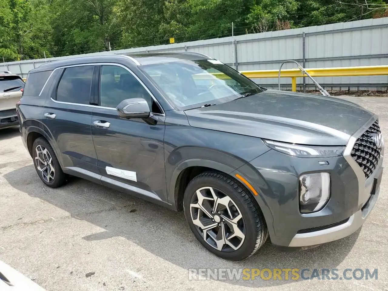 4 fotografías del automóvil dañado KM8R74HE5NU487573 HYUNDAI PALISADE 2022
