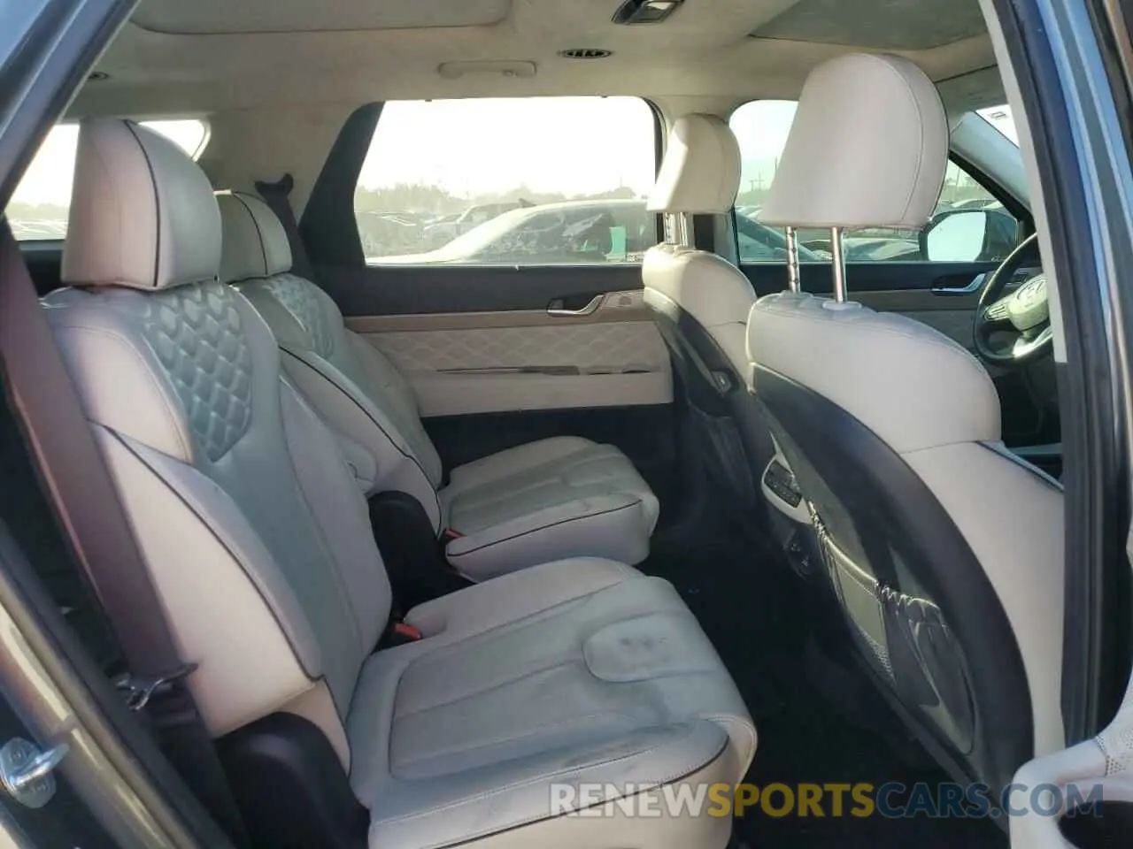 11 fotografías del automóvil dañado KM8R74HE6NU470443 HYUNDAI PALISADE 2022