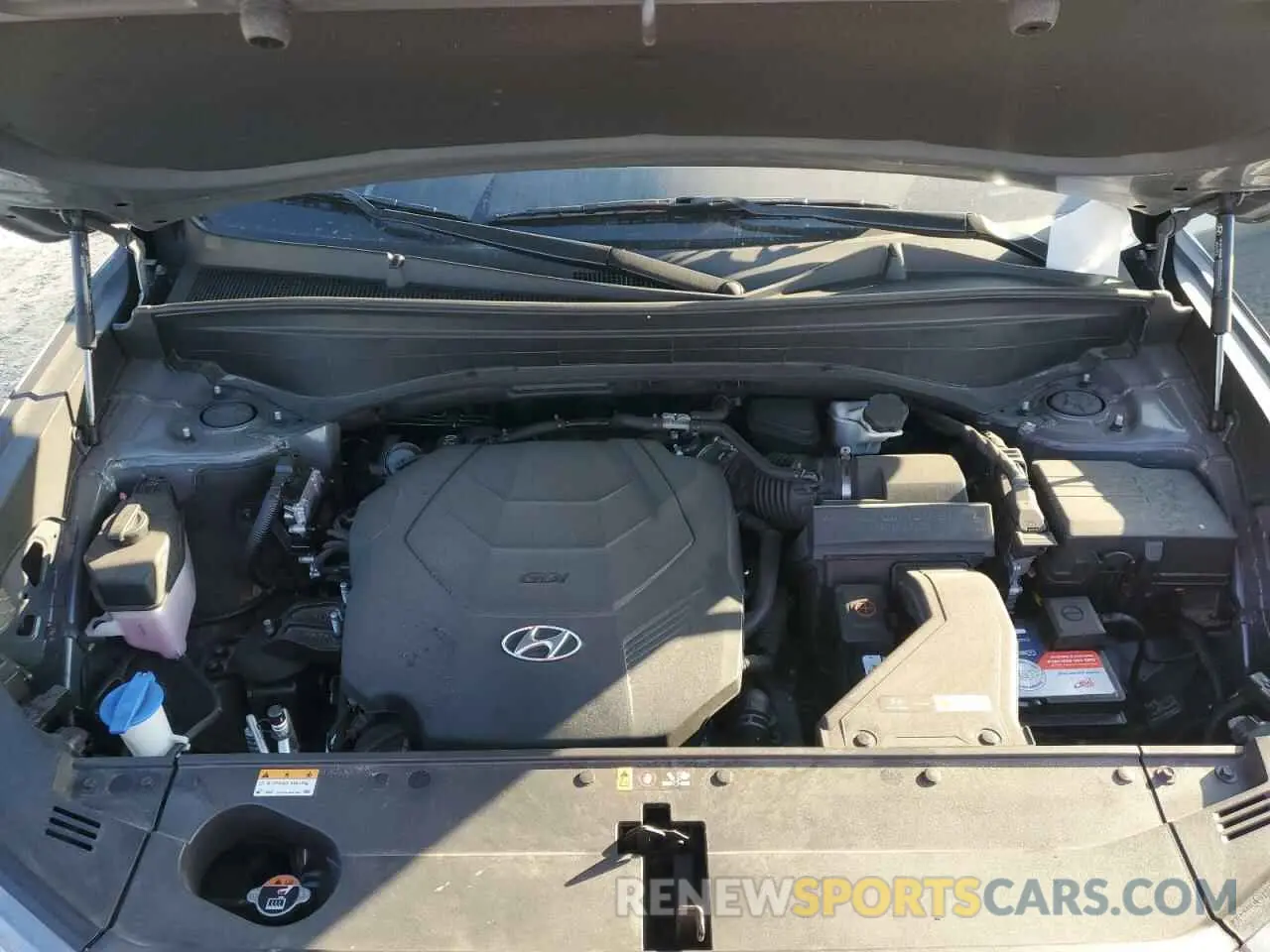 12 fotografías del automóvil dañado KM8R74HE6NU470443 HYUNDAI PALISADE 2022