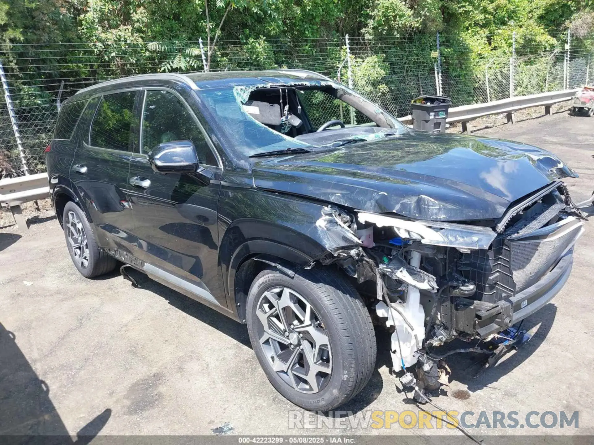 1 fotografías del automóvil dañado KM8R74HE9NU467410 HYUNDAI PALISADE 2022