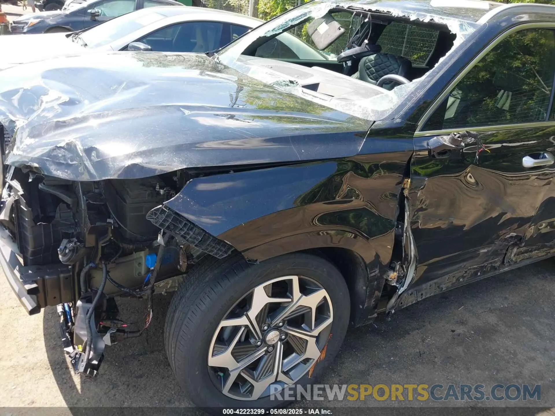17 fotografías del automóvil dañado KM8R74HE9NU467410 HYUNDAI PALISADE 2022