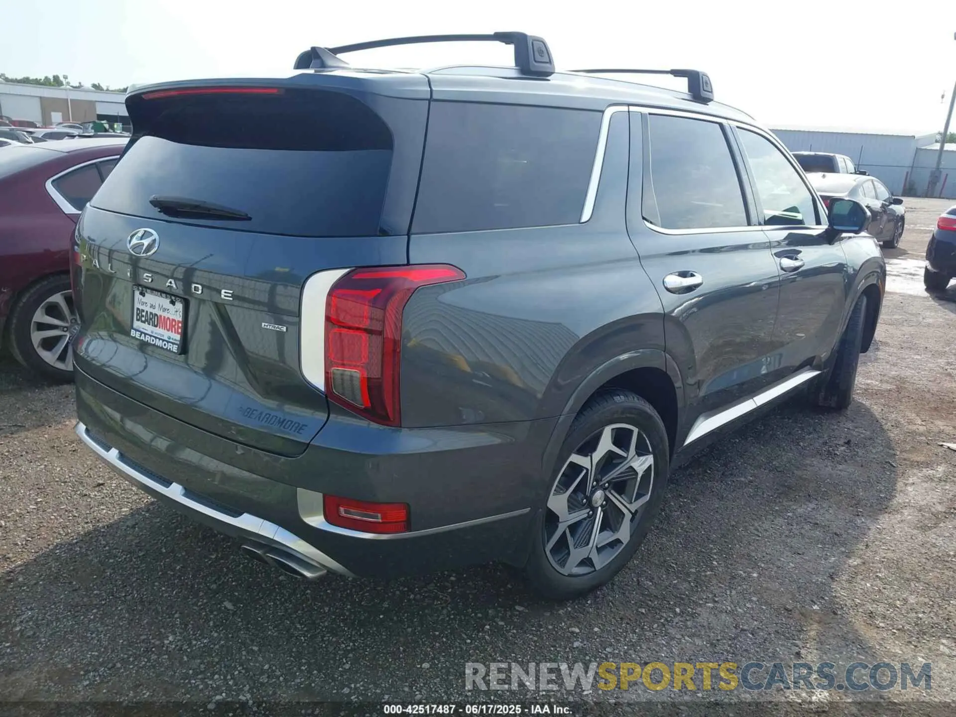 4 fotografías del automóvil dañado KM8R7DHE0NU336530 HYUNDAI PALISADE 2022