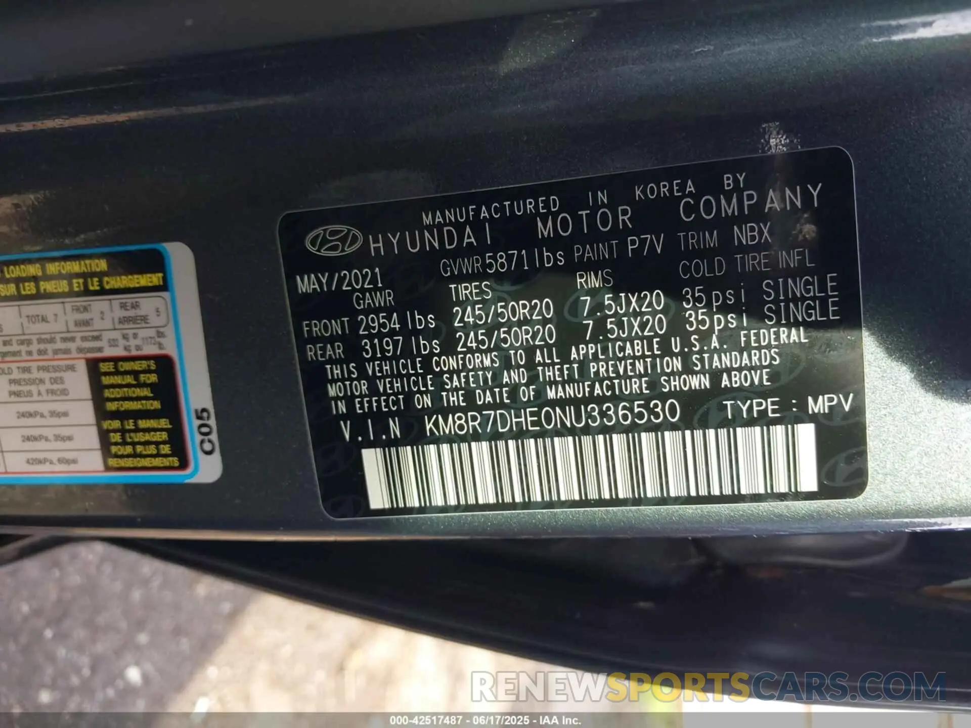 9 fotografías del automóvil dañado KM8R7DHE0NU336530 HYUNDAI PALISADE 2022