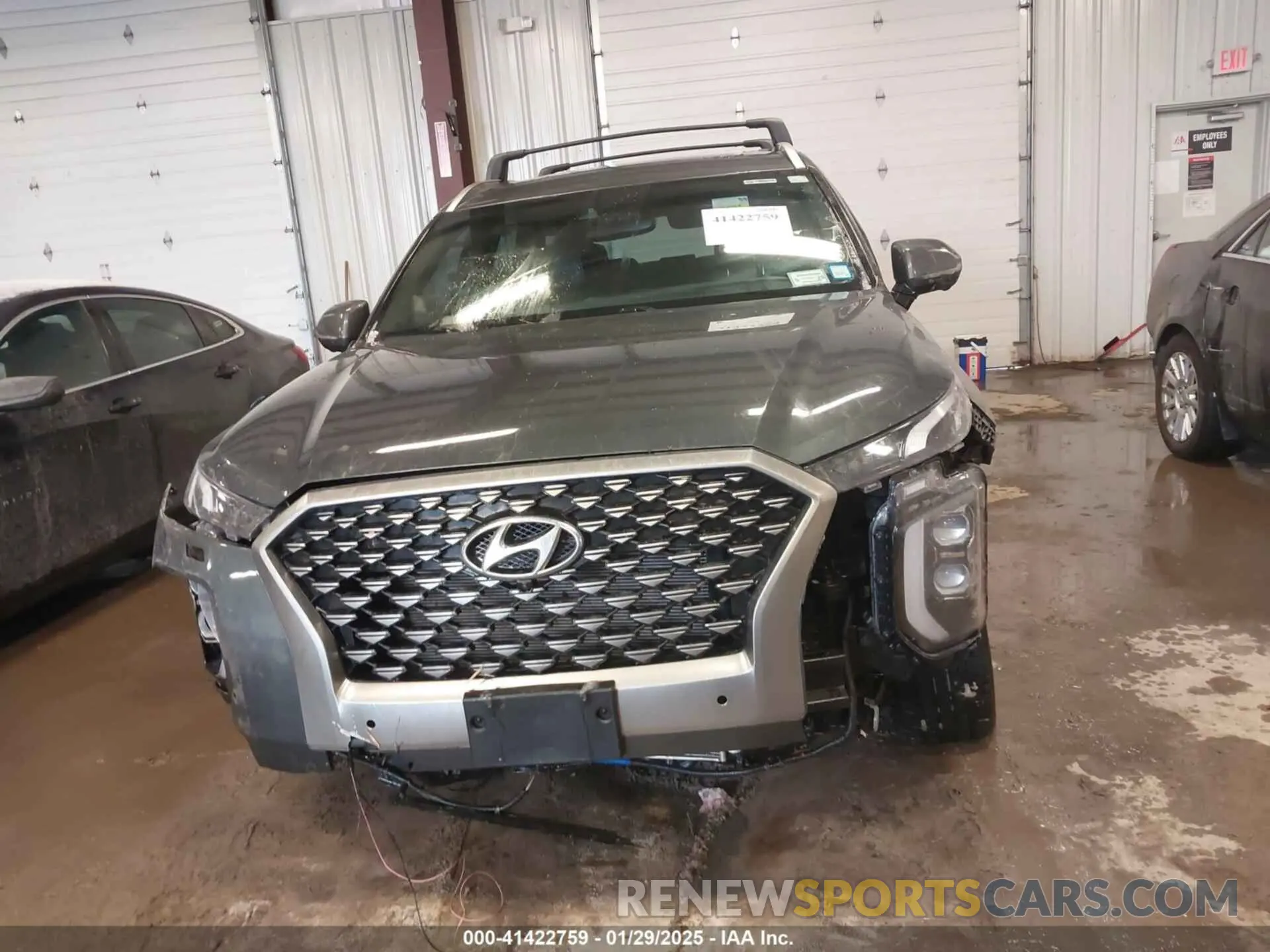 12 fotografías del automóvil dañado KM8R7DHE0NU418340 HYUNDAI PALISADE 2022