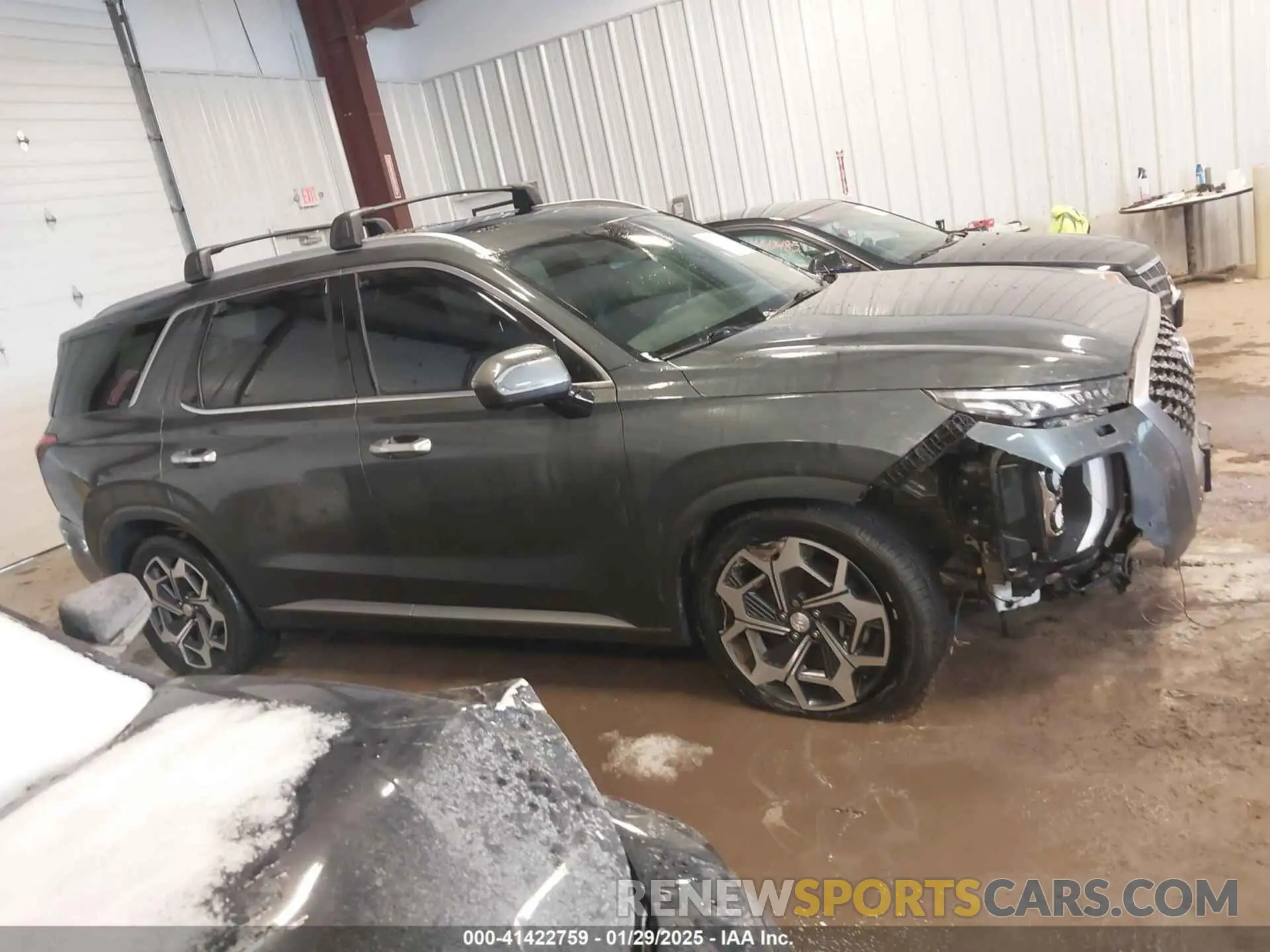 13 fotografías del automóvil dañado KM8R7DHE0NU418340 HYUNDAI PALISADE 2022