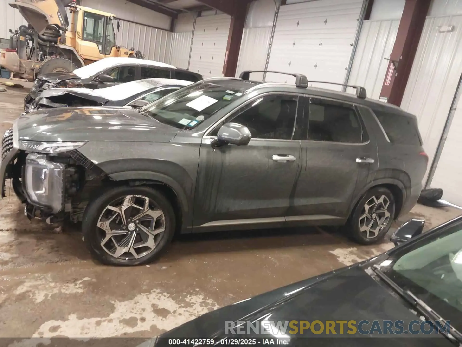 14 fotografías del automóvil dañado KM8R7DHE0NU418340 HYUNDAI PALISADE 2022