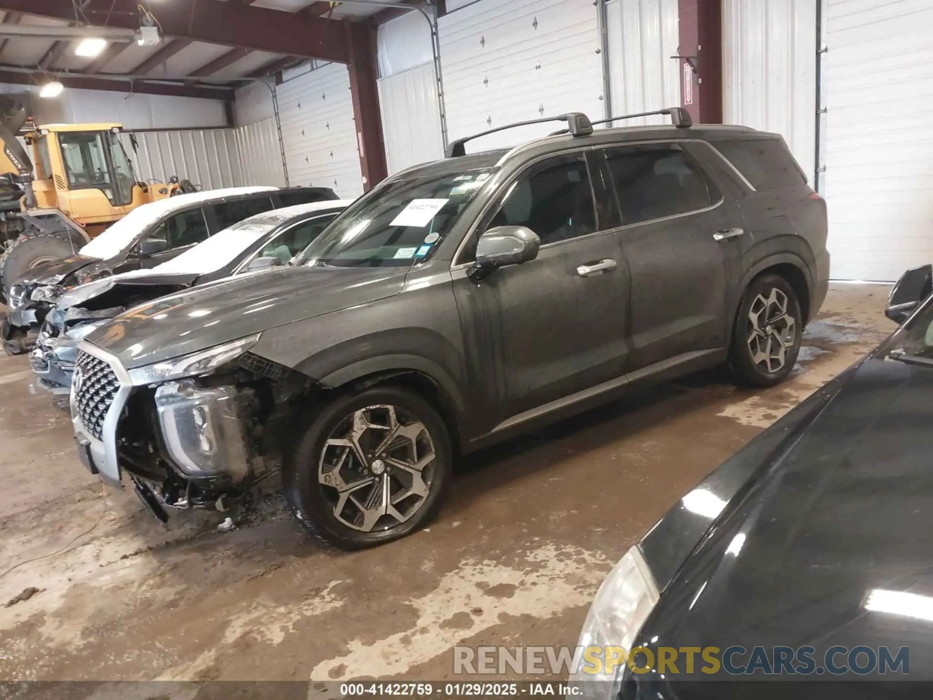 2 fotografías del automóvil dañado KM8R7DHE0NU418340 HYUNDAI PALISADE 2022
