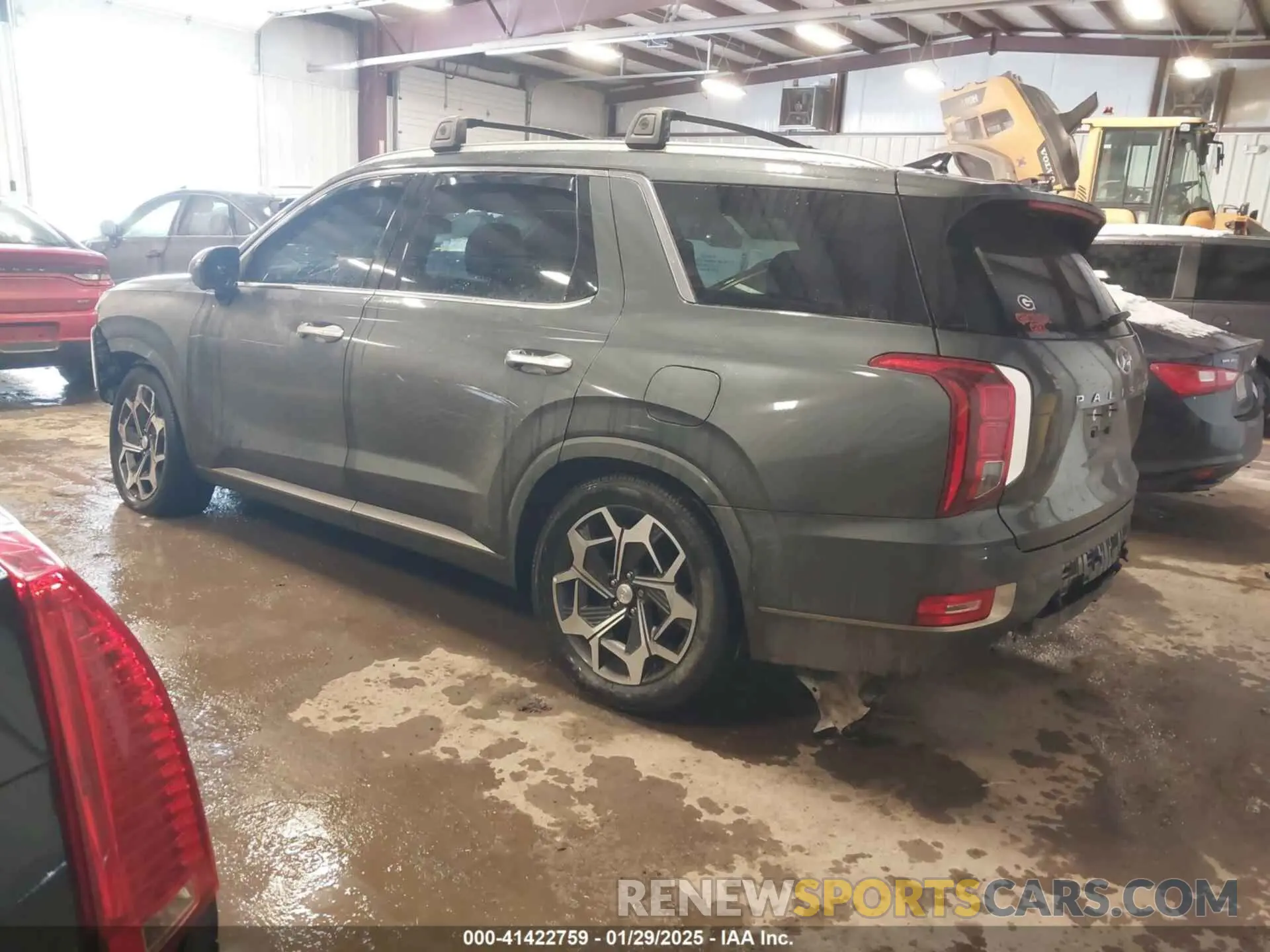 3 fotografías del automóvil dañado KM8R7DHE0NU418340 HYUNDAI PALISADE 2022