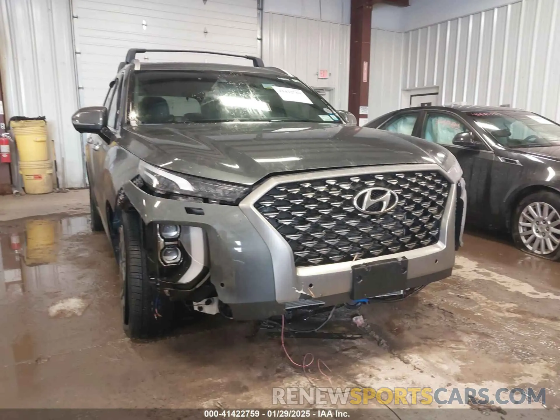 6 fotografías del automóvil dañado KM8R7DHE0NU418340 HYUNDAI PALISADE 2022