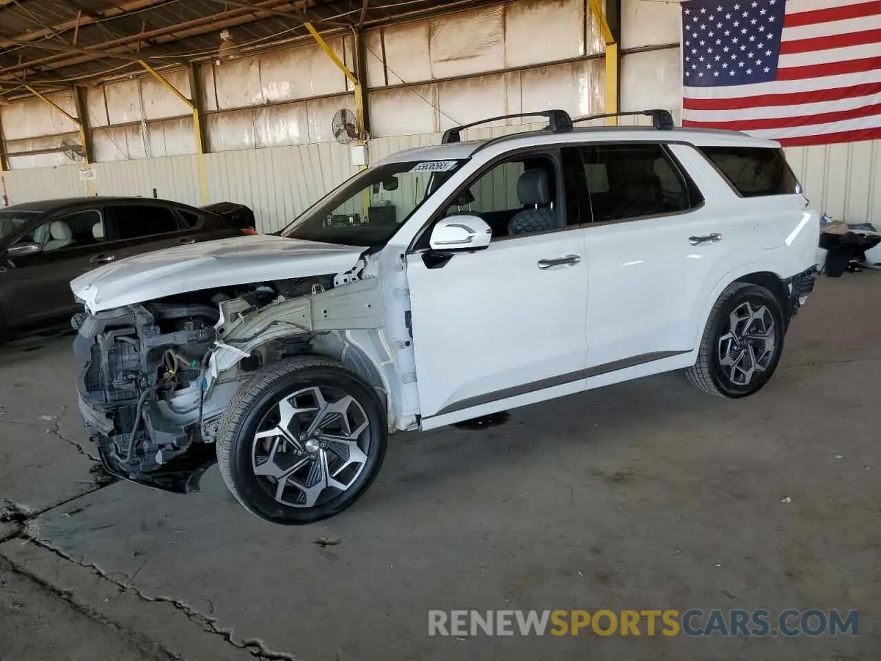 1 fotografías del automóvil dañado KM8R7DHE1NU486730 HYUNDAI PALISADE 2022