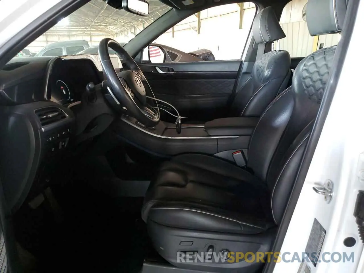 7 fotografías del automóvil dañado KM8R7DHE1NU486730 HYUNDAI PALISADE 2022