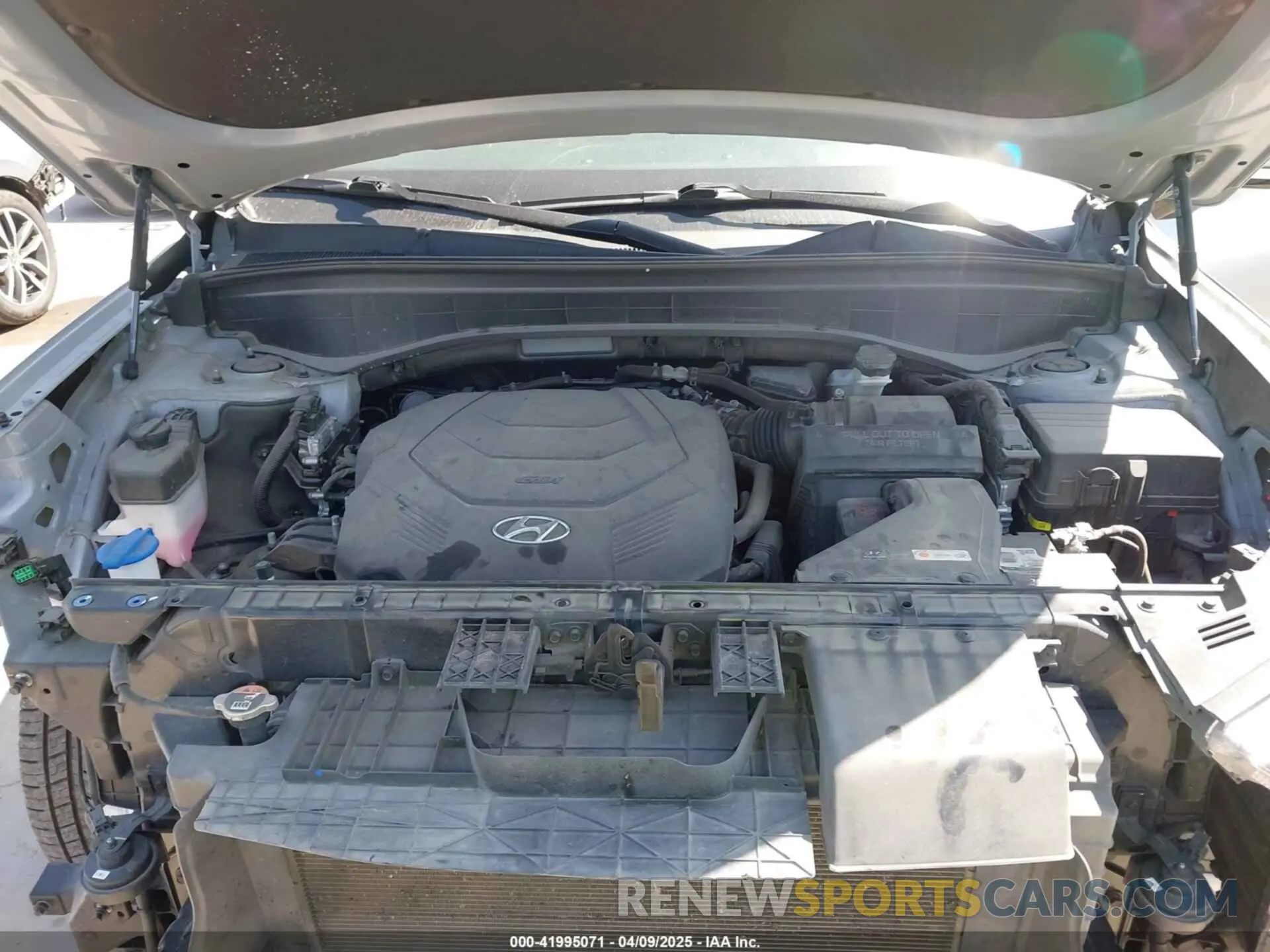 10 fotografías del automóvil dañado KM8R7DHE2NU367794 HYUNDAI PALISADE 2022