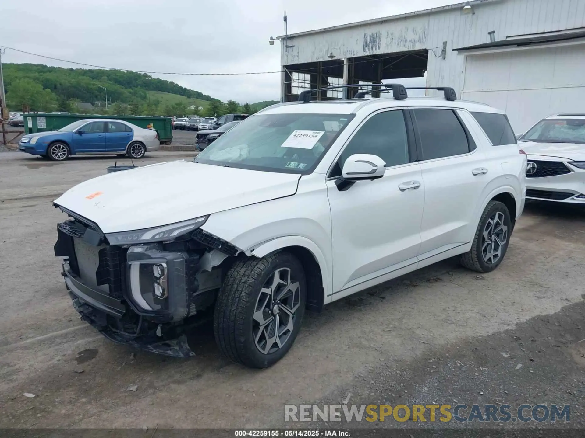 2 fotografías del automóvil dañado KM8R7DHE2NU419795 HYUNDAI PALISADE 2022