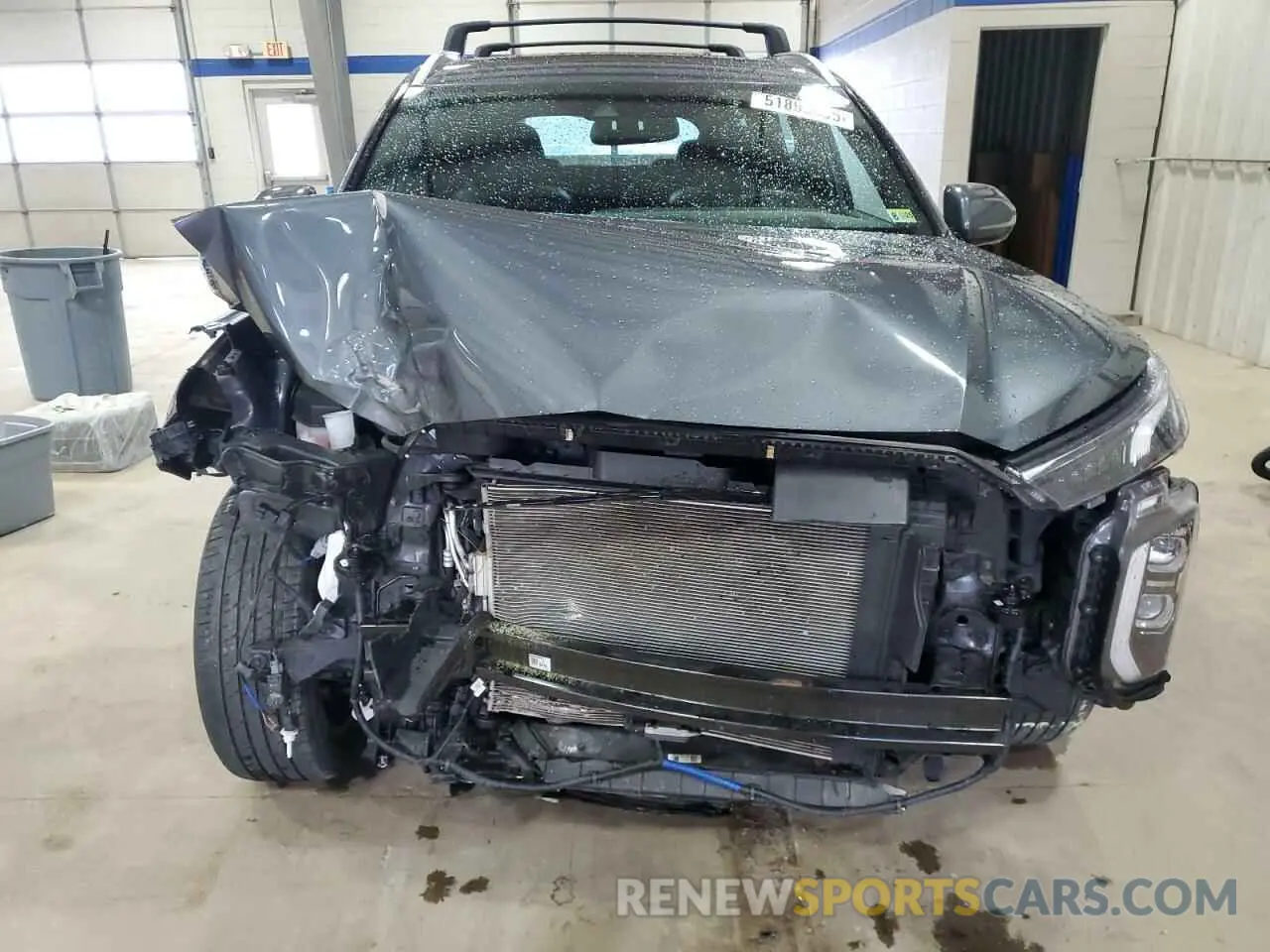 5 fotografías del automóvil dañado KM8R7DHE3NU391103 HYUNDAI PALISADE 2022