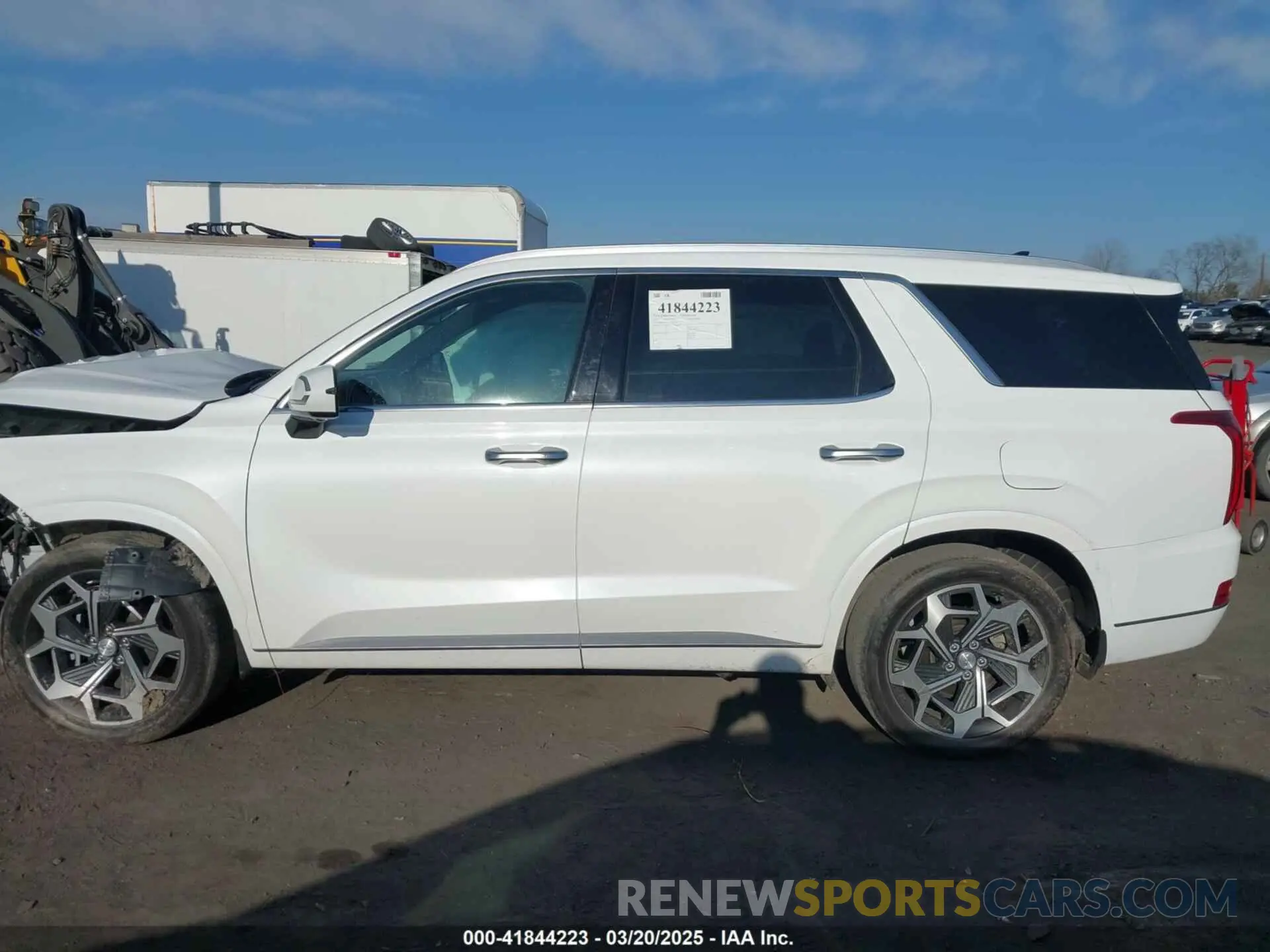 14 fotografías del automóvil dañado KM8R7DHE4NU486219 HYUNDAI PALISADE 2022