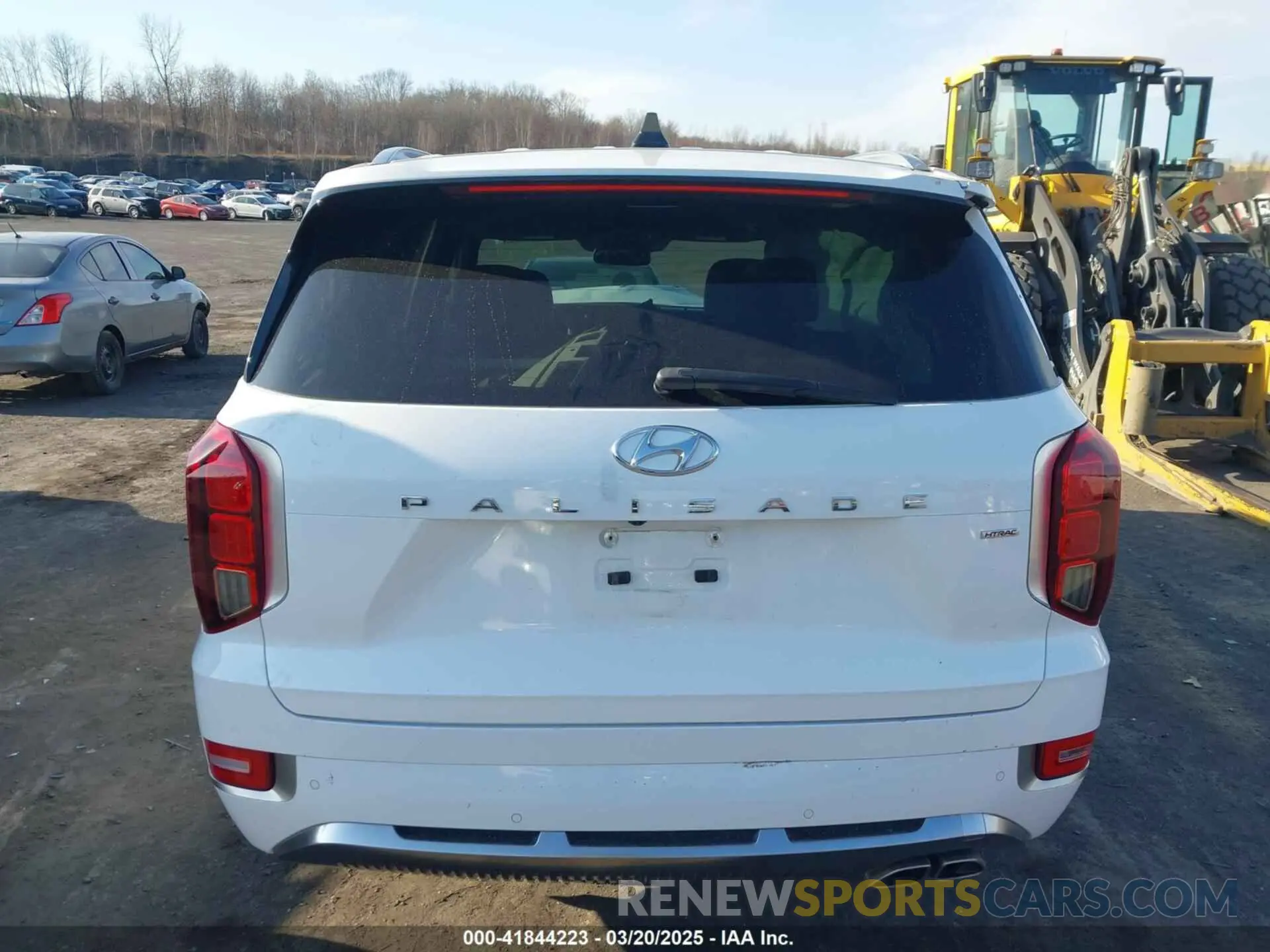 16 fotografías del automóvil dañado KM8R7DHE4NU486219 HYUNDAI PALISADE 2022