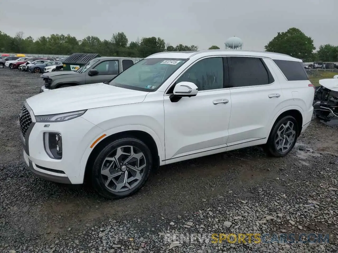 1 fotografías del automóvil dañado KM8R7DHE5NU365022 HYUNDAI PALISADE 2022