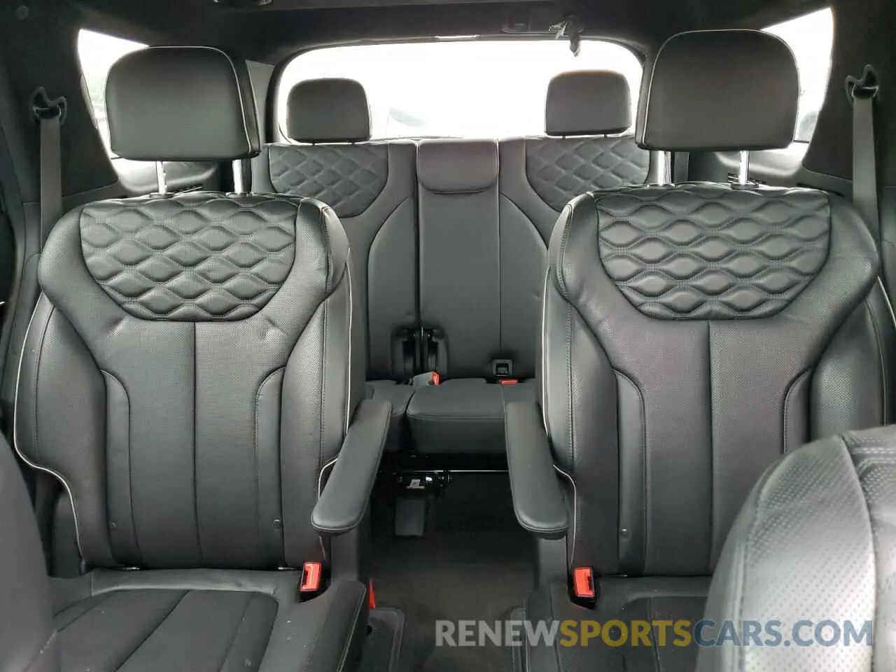 10 fotografías del automóvil dañado KM8R7DHE5NU365022 HYUNDAI PALISADE 2022