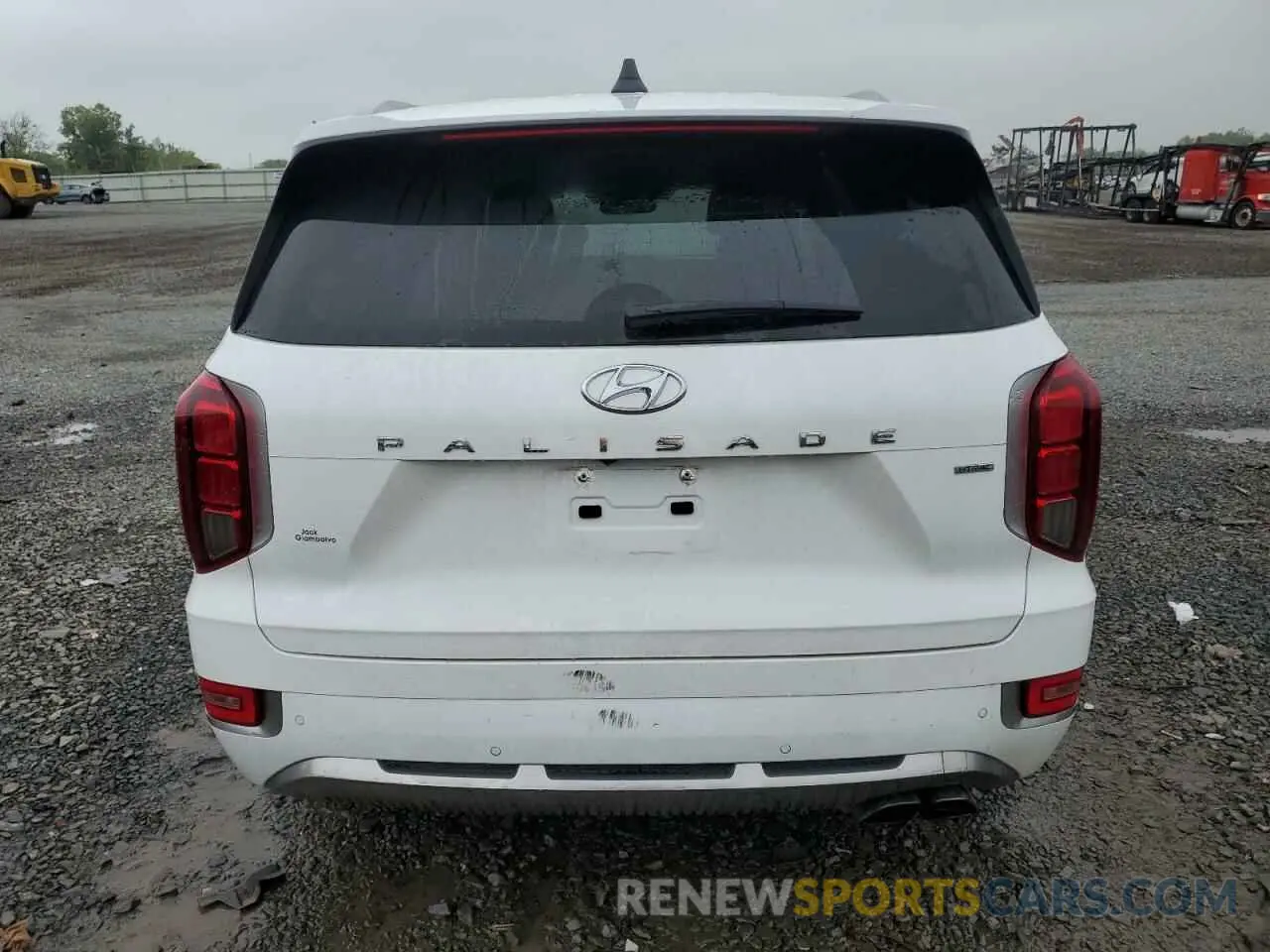 6 fotografías del automóvil dañado KM8R7DHE5NU365022 HYUNDAI PALISADE 2022