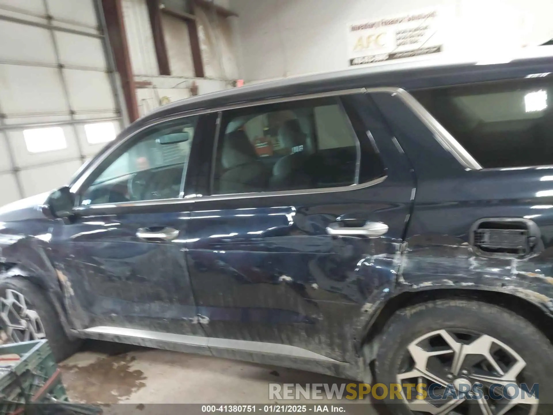 14 fotografías del automóvil dañado KM8R7DHE5NU415918 HYUNDAI PALISADE 2022