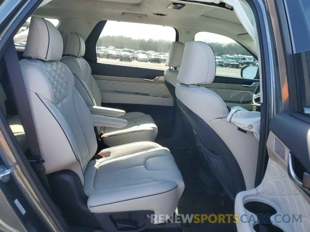 11 fotografías del automóvil dañado KM8R7DHE6NU392875 HYUNDAI PALISADE 2022