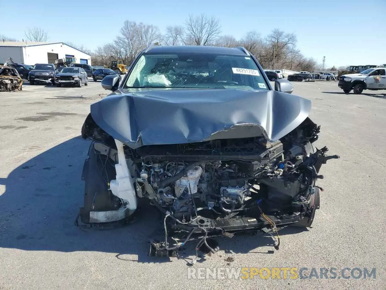5 fotografías del automóvil dañado KM8R7DHE6NU392875 HYUNDAI PALISADE 2022
