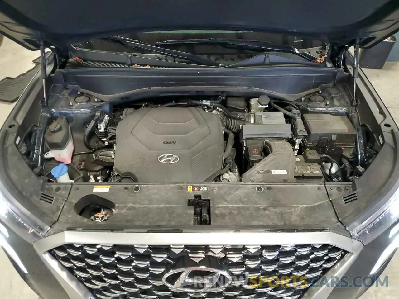 12 fotografías del automóvil dañado KM8R7DHE7NU478504 HYUNDAI PALISADE 2022