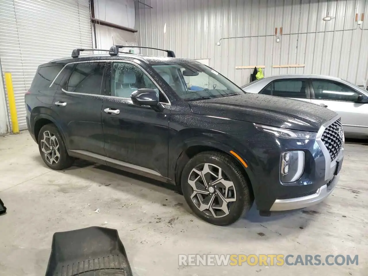 4 fotografías del automóvil dañado KM8R7DHE7NU478504 HYUNDAI PALISADE 2022