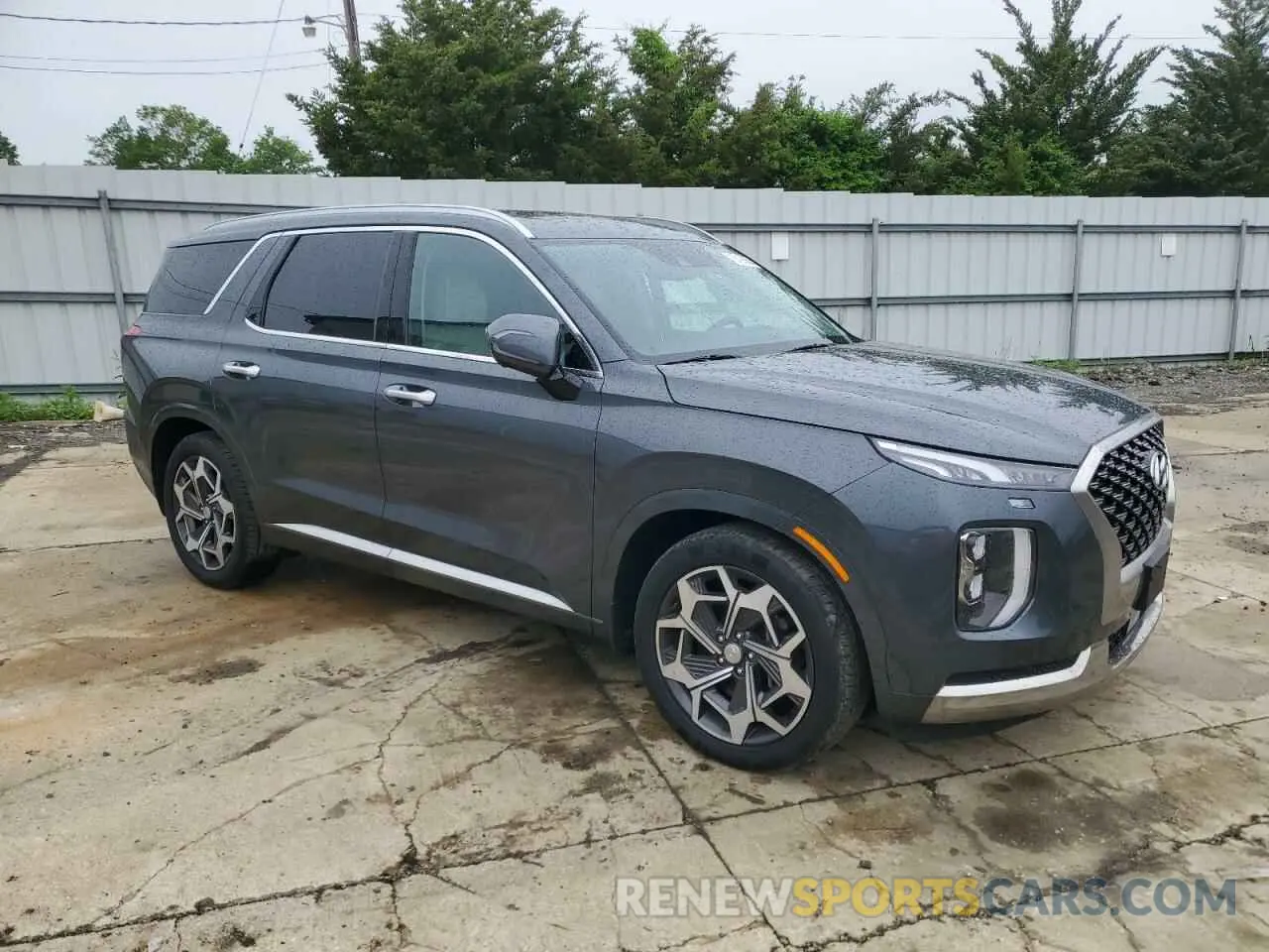 4 fotografías del automóvil dañado KM8R7DHE8NU456432 HYUNDAI PALISADE 2022