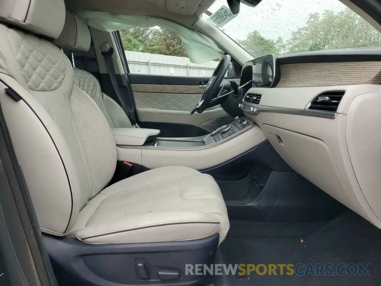 7 fotografías del automóvil dañado KM8R7DHE8NU456432 HYUNDAI PALISADE 2022