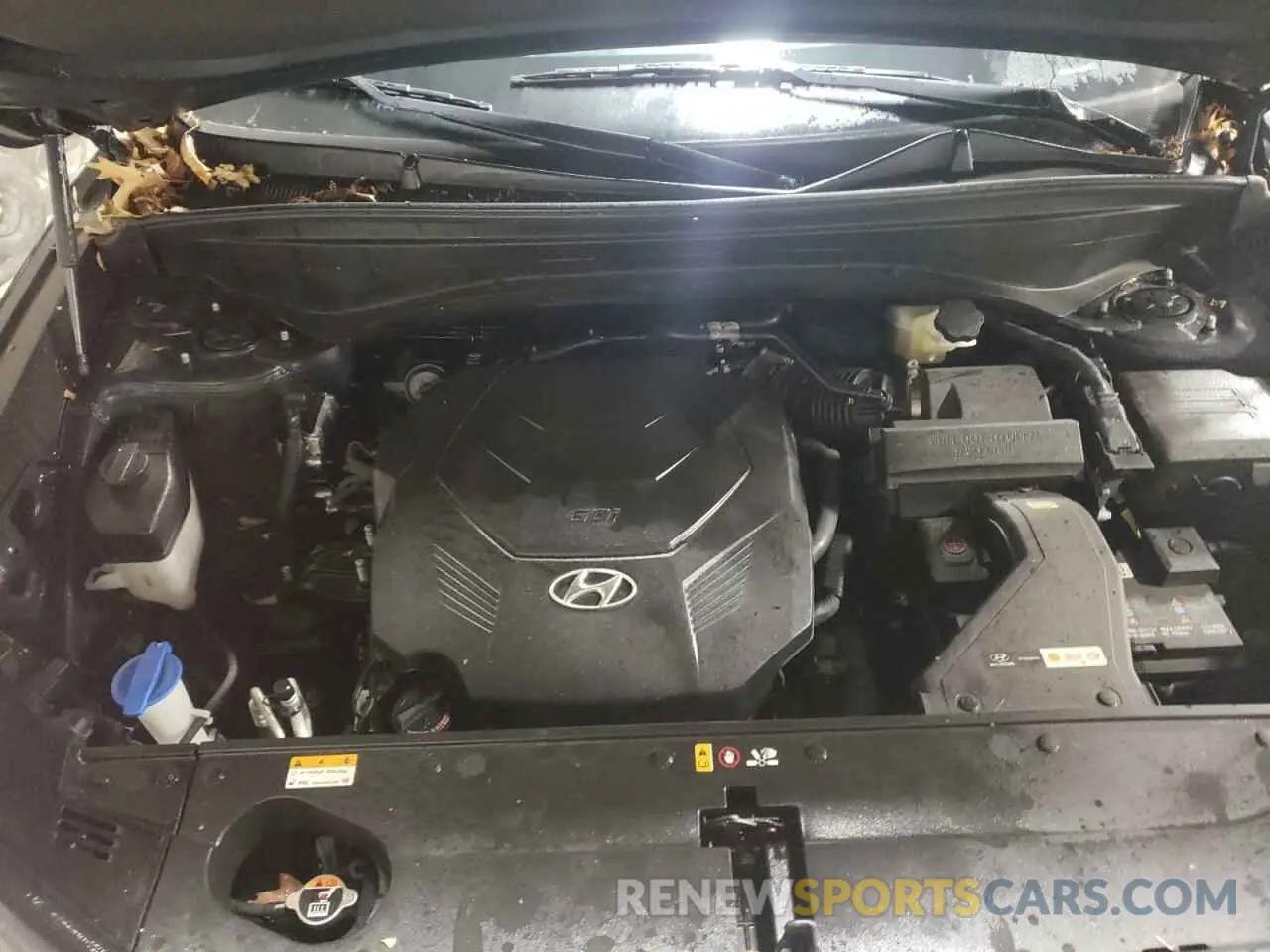 12 fotografías del automóvil dañado KM8R7DHE8NU477653 HYUNDAI PALISADE 2022