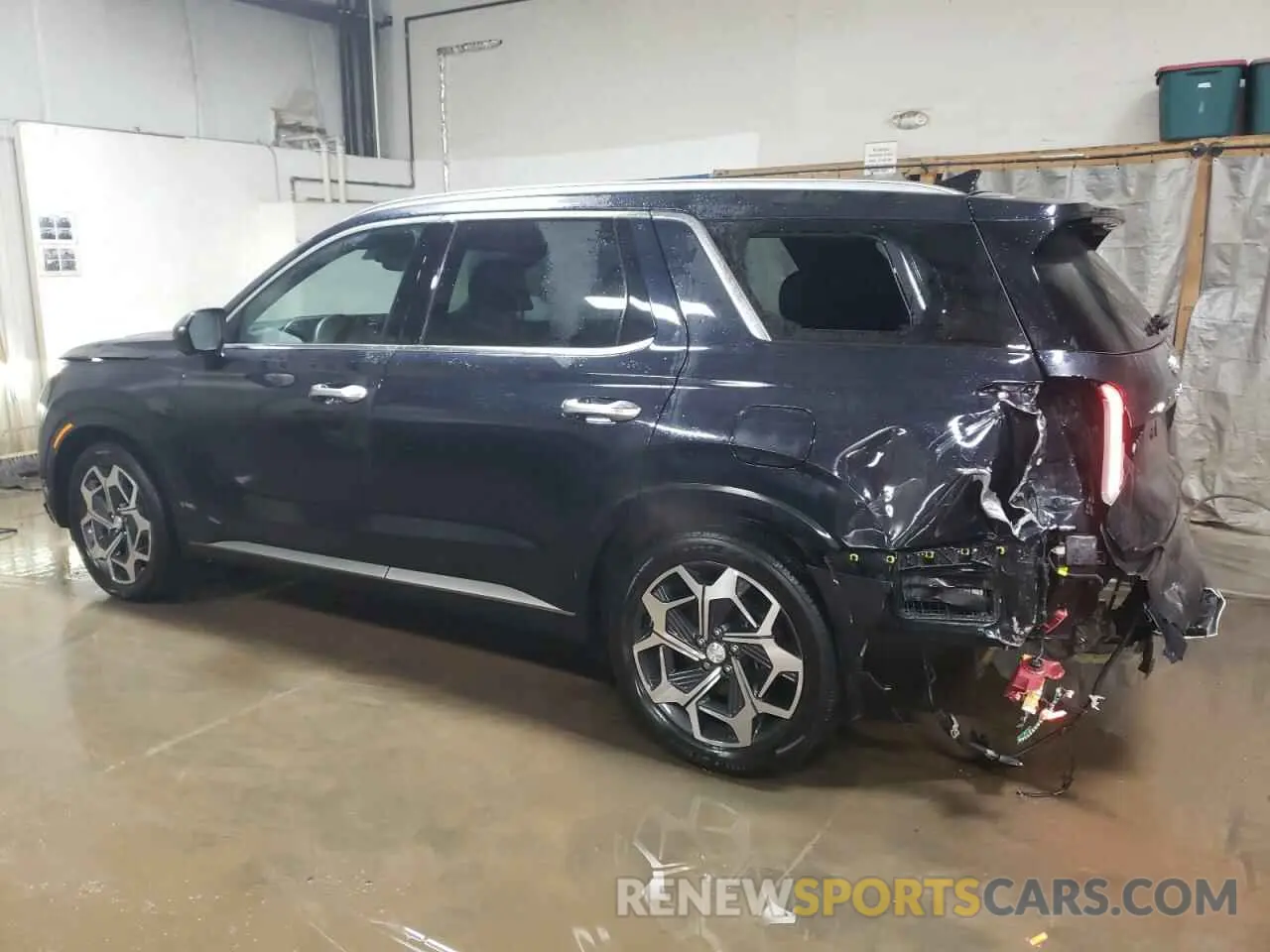 2 fotografías del automóvil dañado KM8R7DHE8NU477653 HYUNDAI PALISADE 2022