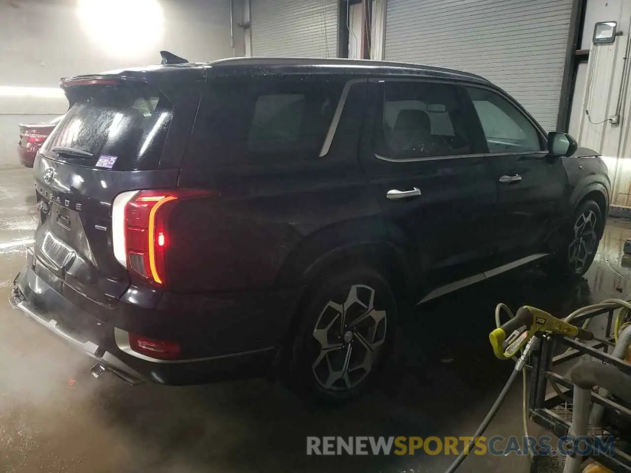 3 fotografías del automóvil dañado KM8R7DHE8NU477653 HYUNDAI PALISADE 2022