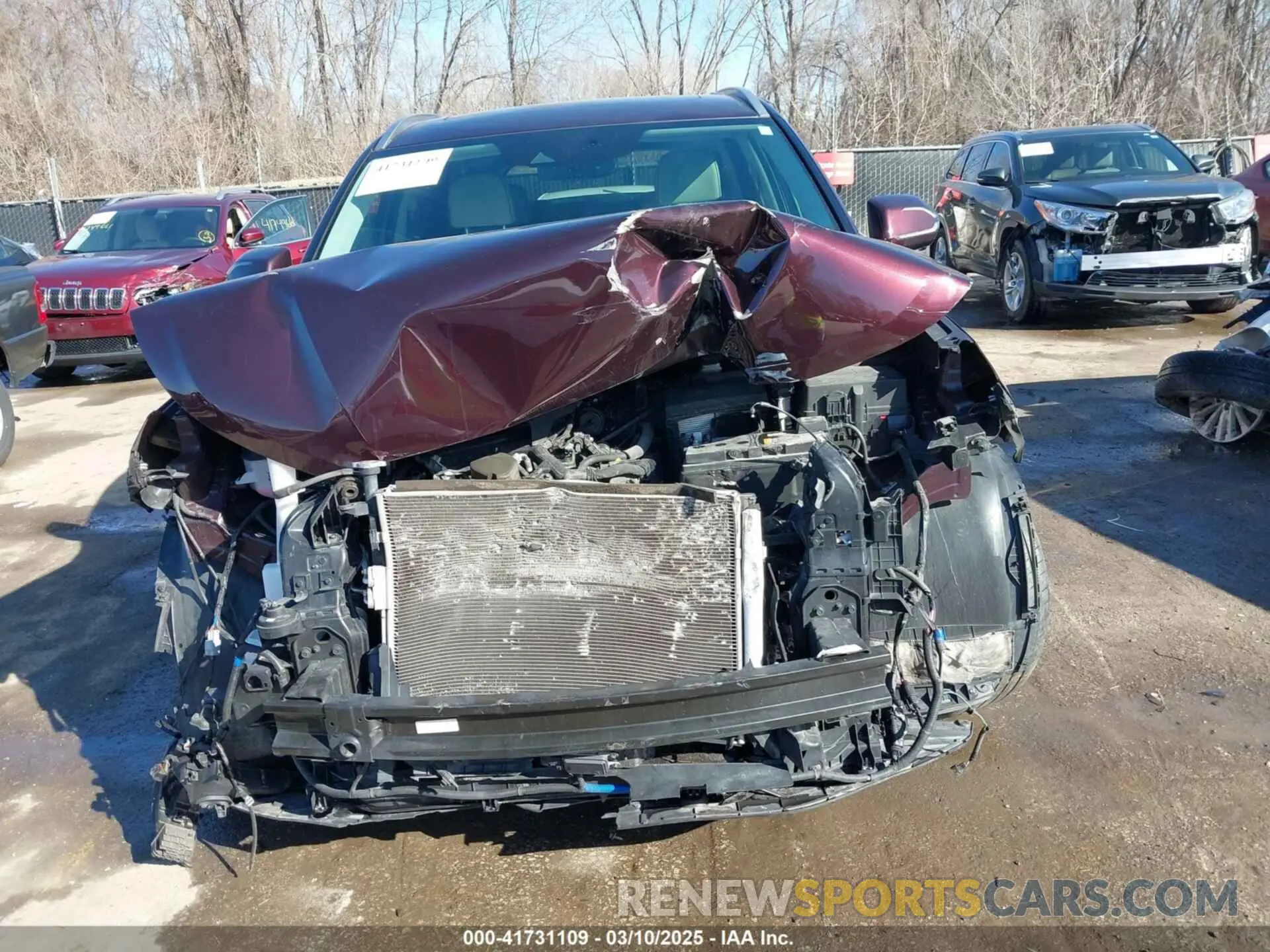 6 fotografías del automóvil dañado KM8R7DHE9NU361569 HYUNDAI PALISADE 2022