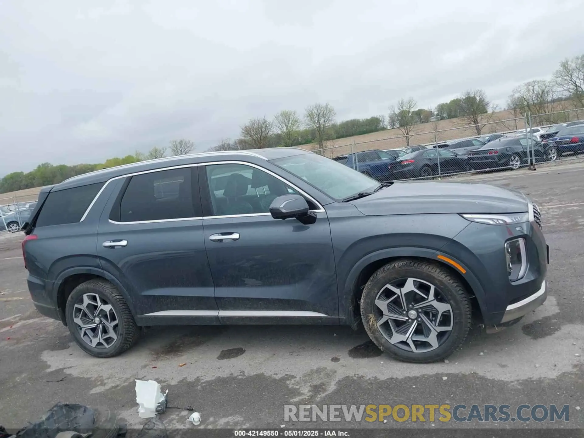 14 fotografías del automóvil dañado KM8R7DHE9NU408776 HYUNDAI PALISADE 2022