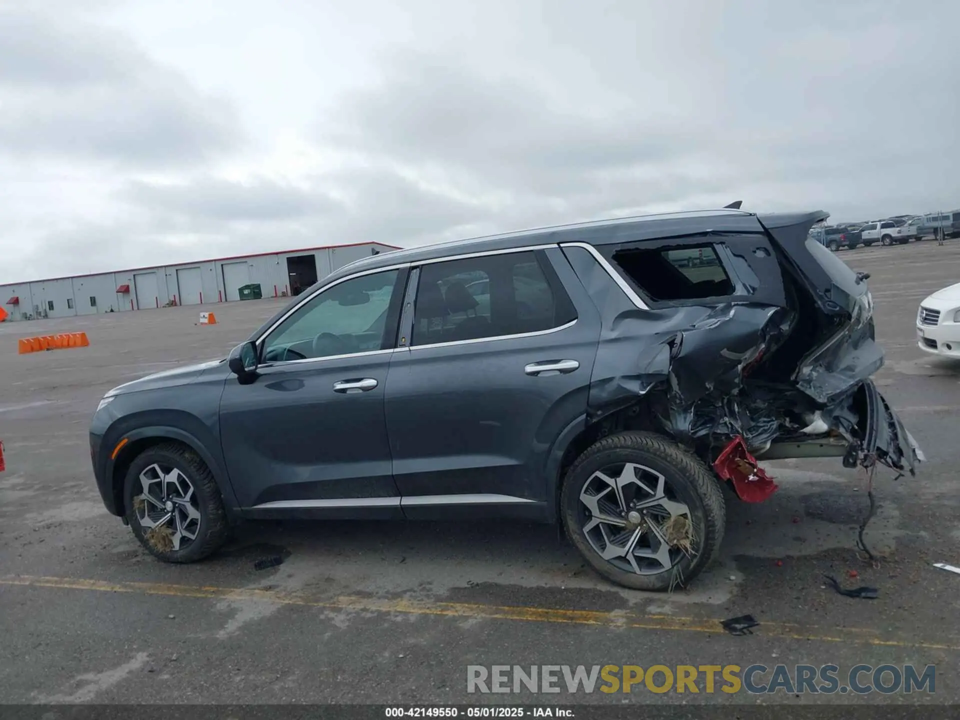 15 fotografías del automóvil dañado KM8R7DHE9NU408776 HYUNDAI PALISADE 2022