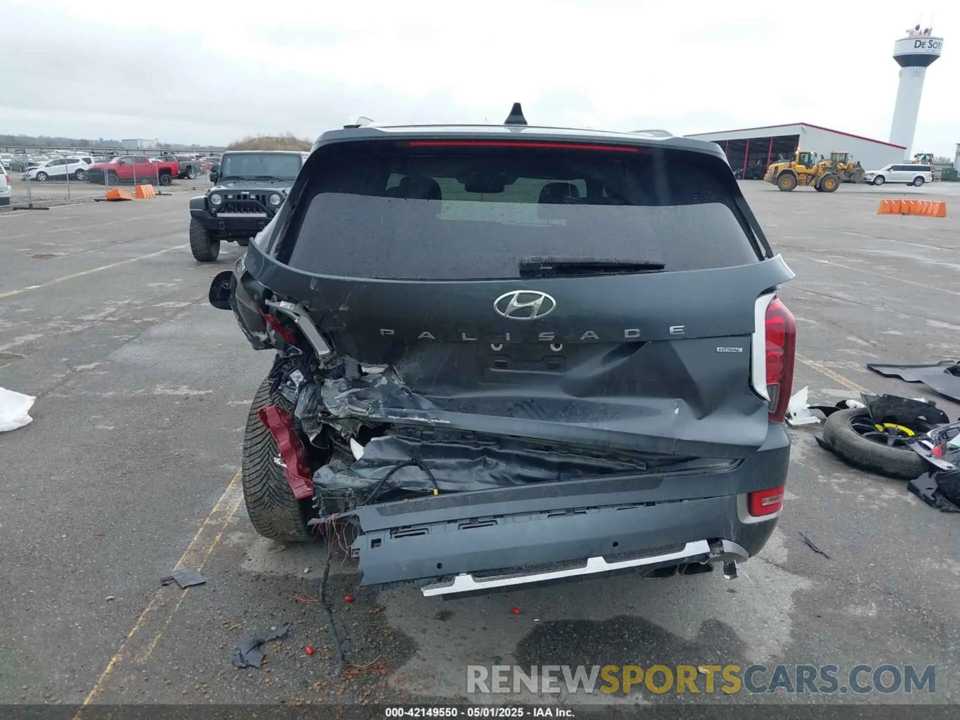 17 fotografías del automóvil dañado KM8R7DHE9NU408776 HYUNDAI PALISADE 2022
