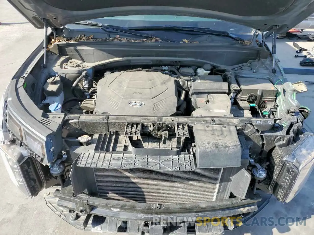 12 fotografías del automóvil dañado KM8R14GE3PU559943 HYUNDAI PALISADE 2023