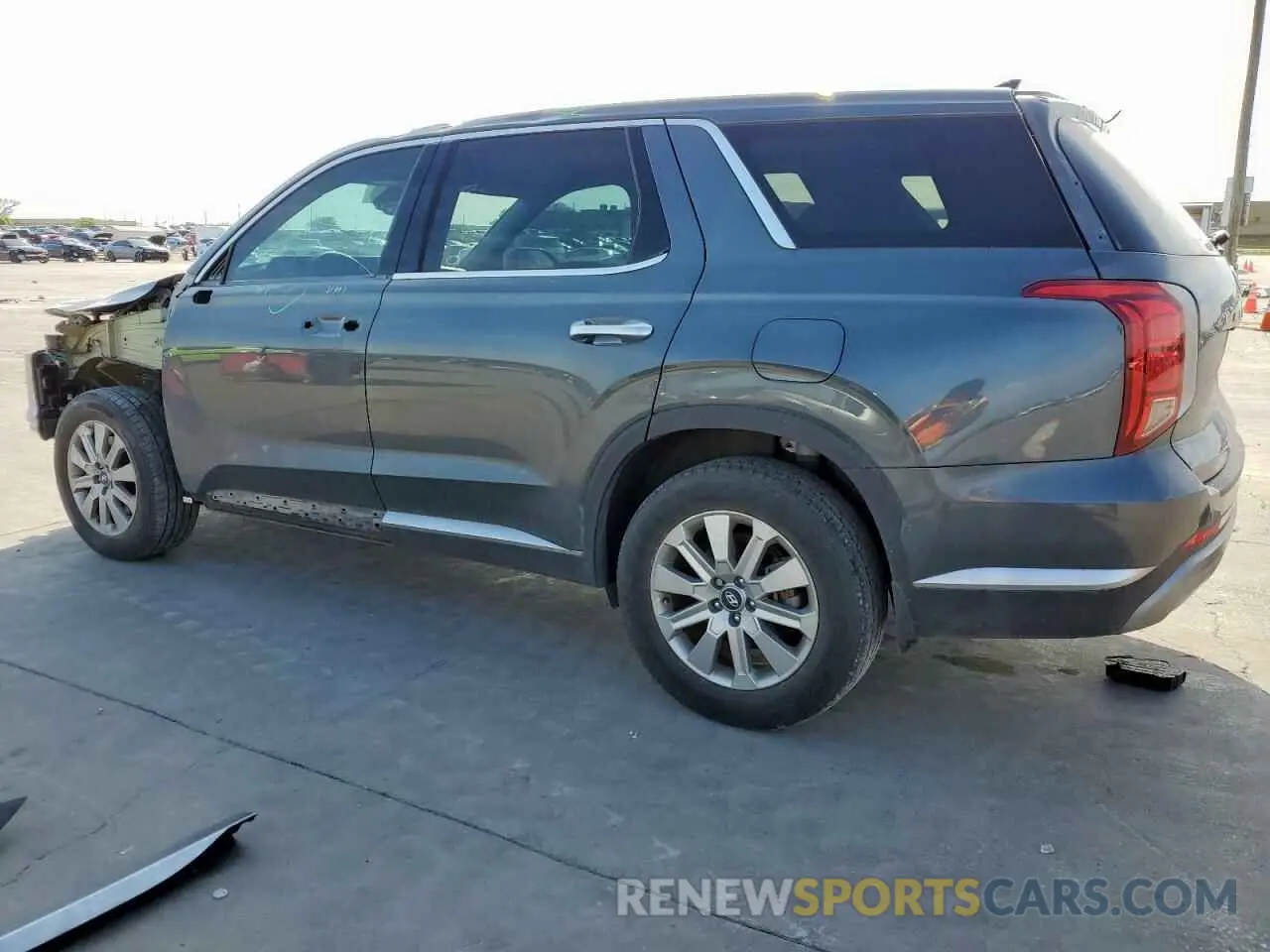 2 fotografías del automóvil dañado KM8R14GE3PU559943 HYUNDAI PALISADE 2023