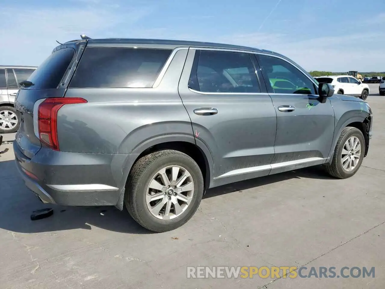 3 fotografías del automóvil dañado KM8R14GE3PU559943 HYUNDAI PALISADE 2023