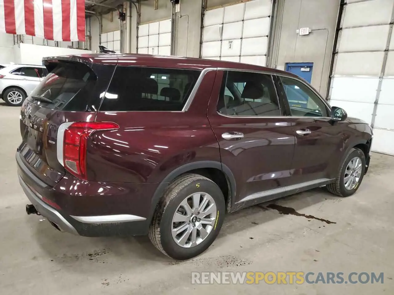 3 fotografías del automóvil dañado KM8R1DGE1PU554143 HYUNDAI PALISADE 2023