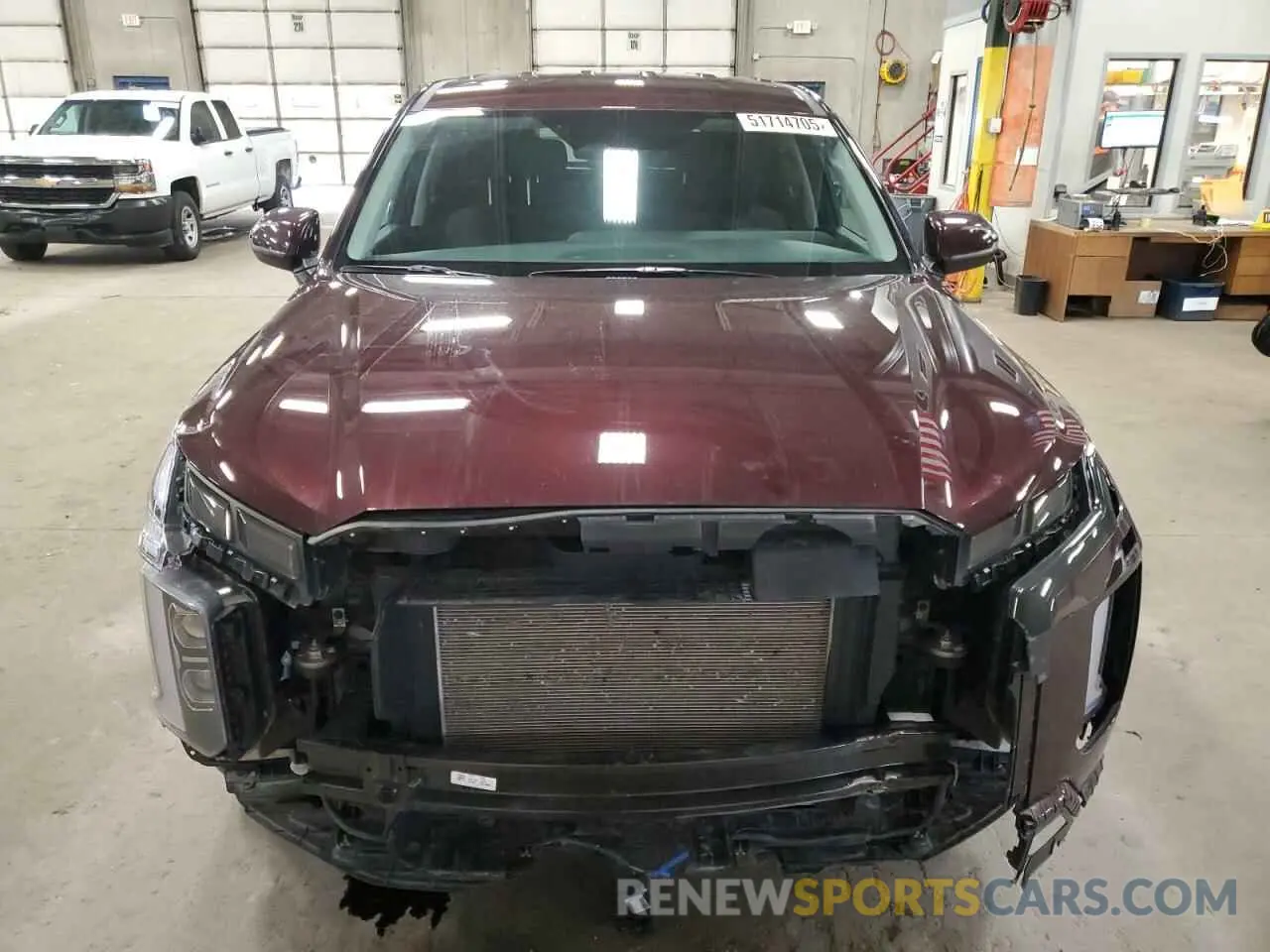 5 fotografías del automóvil dañado KM8R1DGE1PU554143 HYUNDAI PALISADE 2023
