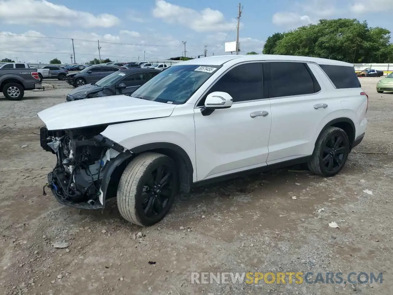 1 fotografías del automóvil dañado KM8R1DGE8PU590833 HYUNDAI PALISADE 2023