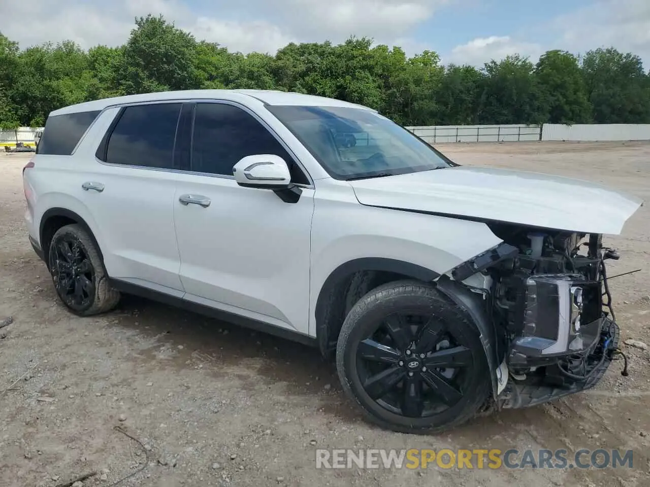 4 fotografías del automóvil dañado KM8R1DGE8PU590833 HYUNDAI PALISADE 2023