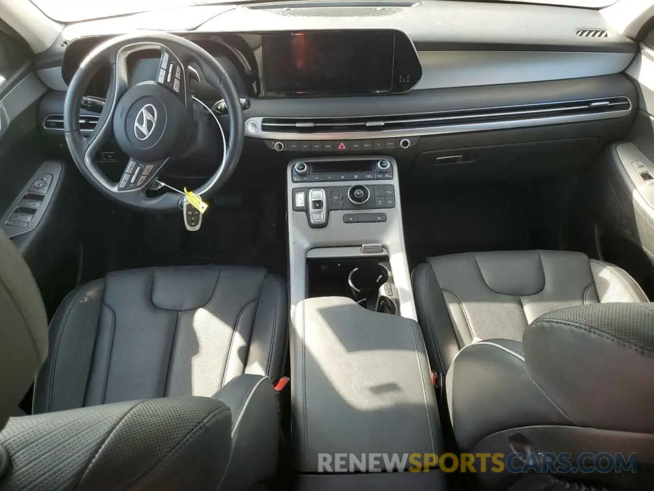 8 fotografías del automóvil dañado KM8R24GE8PU614299 HYUNDAI PALISADE 2023