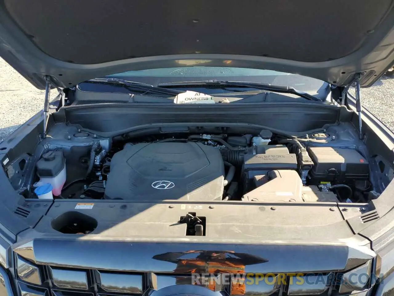 12 fotografías del automóvil dañado KM8R2DGE8PU612861 HYUNDAI PALISADE 2023