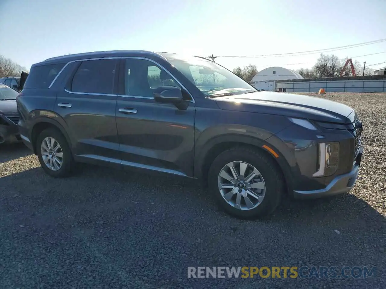 4 fotografías del automóvil dañado KM8R2DGE8PU612861 HYUNDAI PALISADE 2023