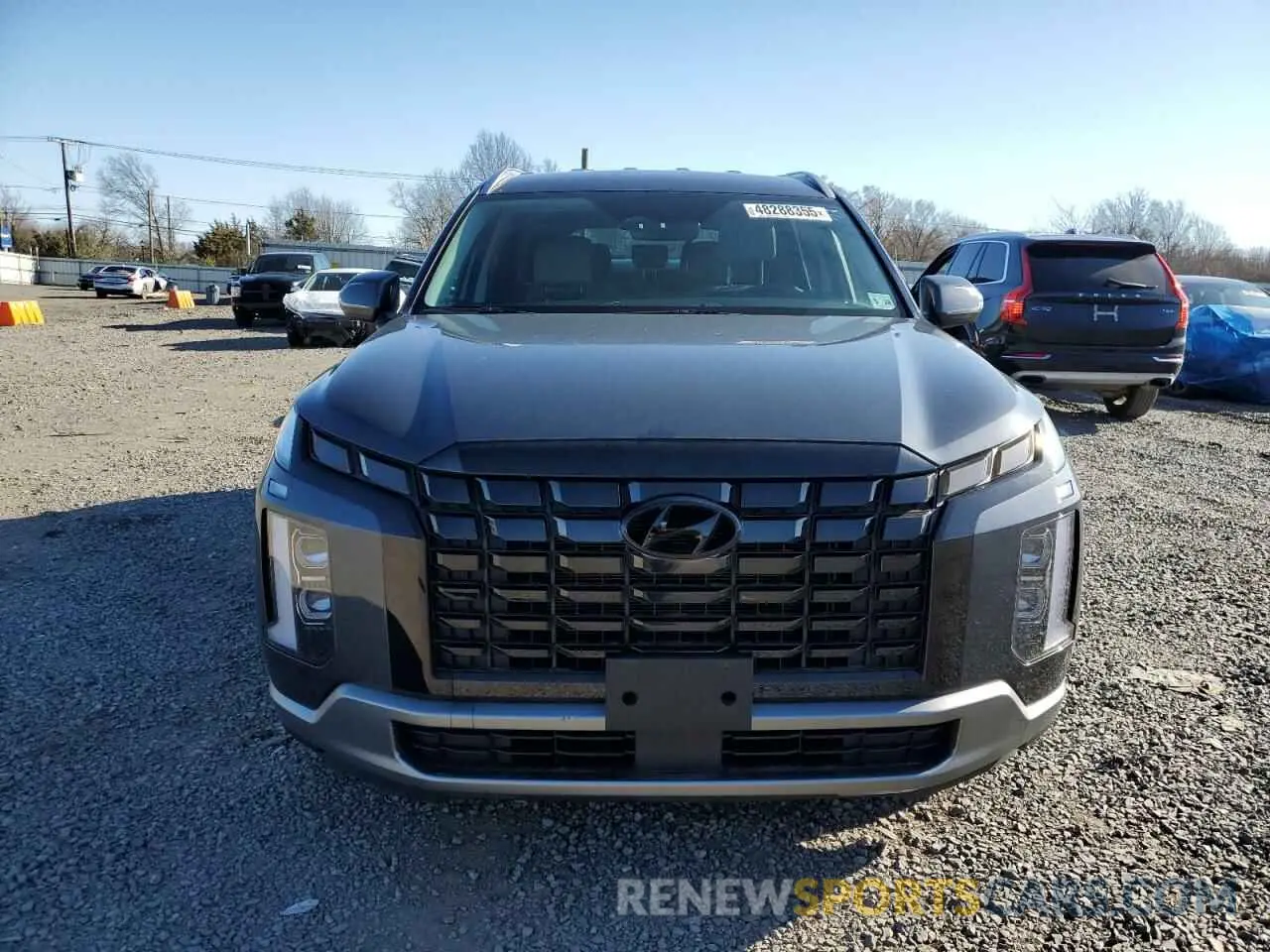 5 fotografías del automóvil dañado KM8R2DGE8PU612861 HYUNDAI PALISADE 2023