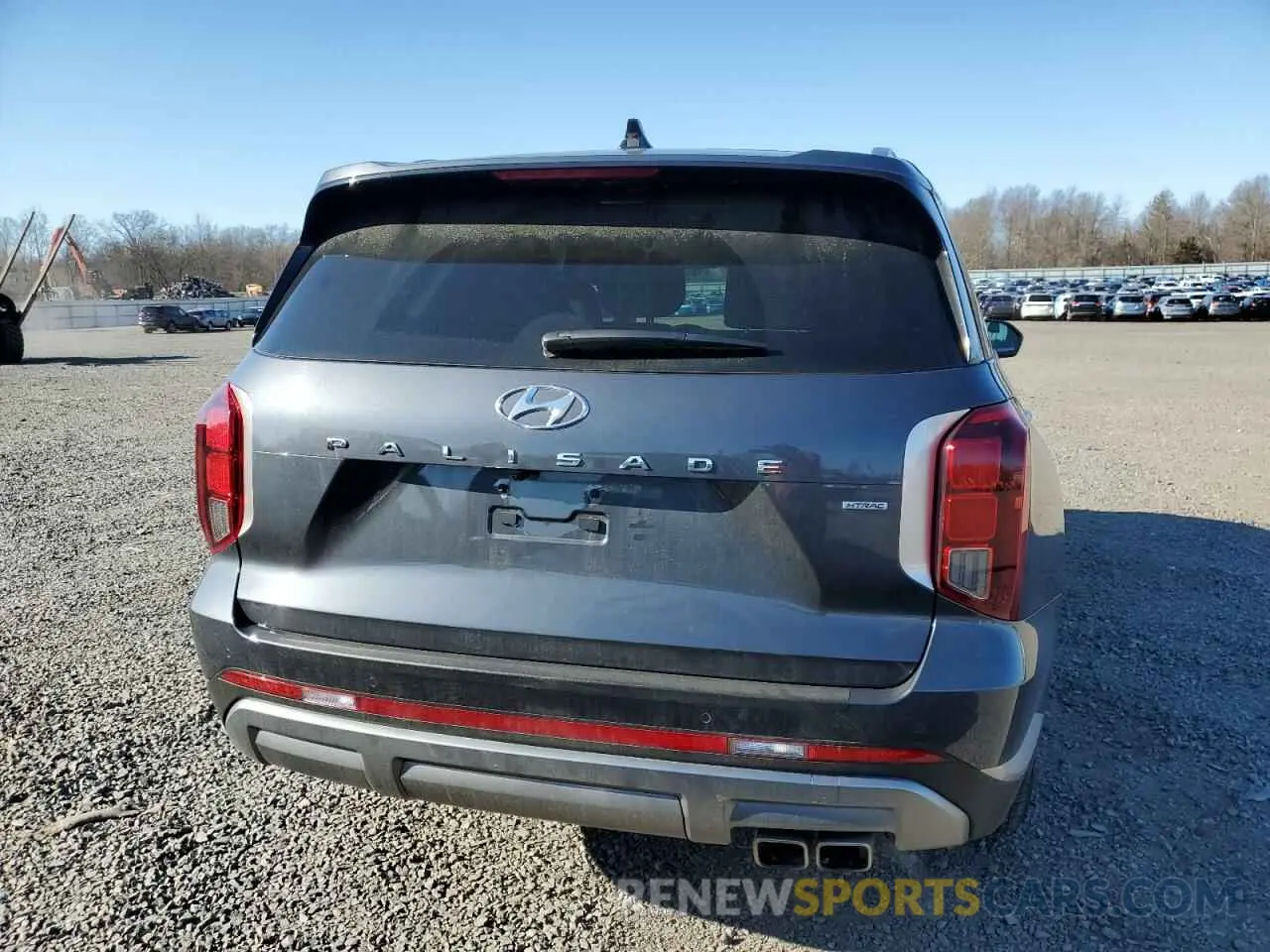6 fotografías del automóvil dañado KM8R2DGE8PU612861 HYUNDAI PALISADE 2023